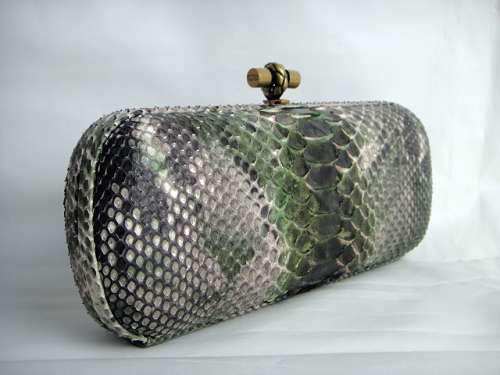 Bottega Veneta Clutches New Knot 8652 grey green